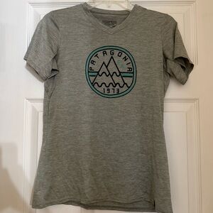 Patagonia Gray Capilene Baselayer Tee